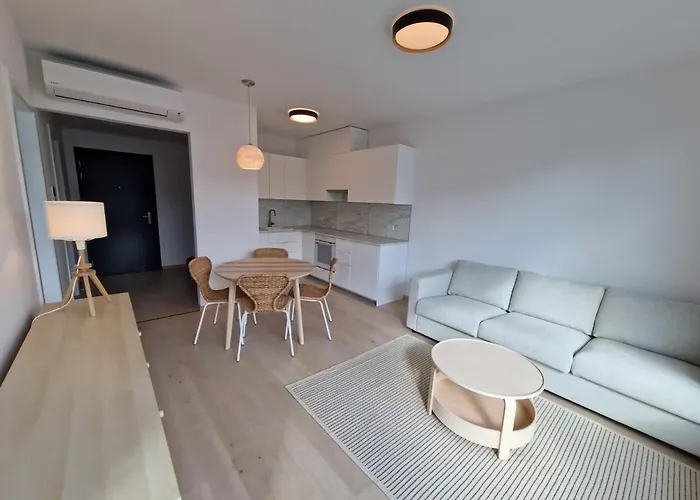 Eurovea Riverside With Parking - Prime Location Apartament *