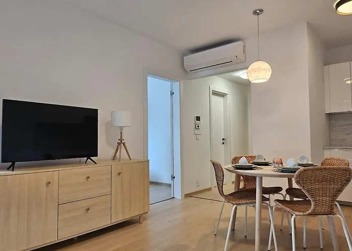 Eurovea Riverside With Parking - Prime Location 아파트 브라티슬라바